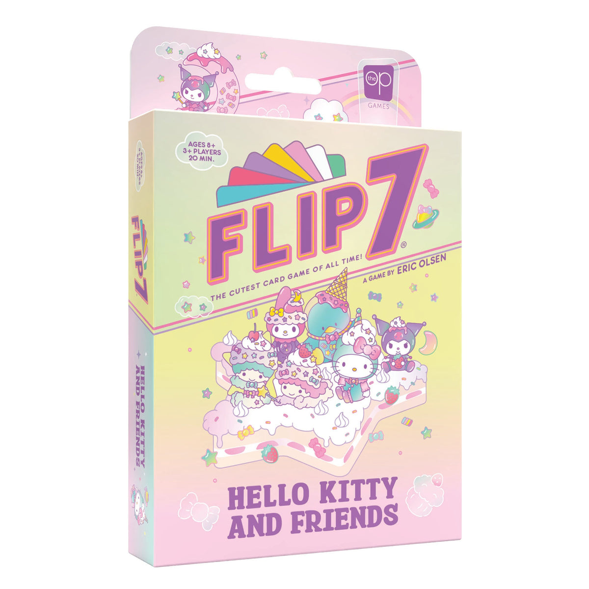Hello Kitty and Friends Flip 7 Card Game