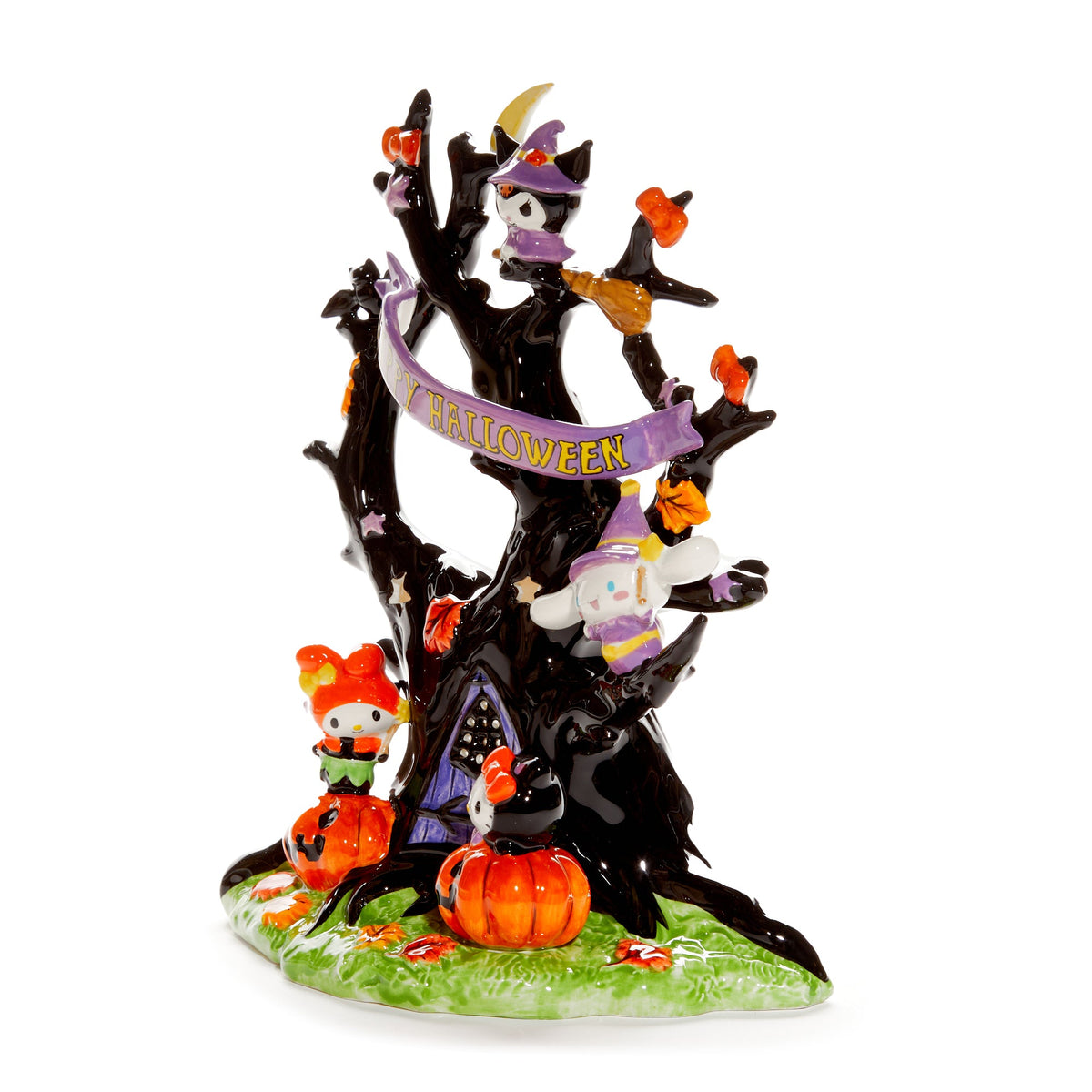 Hello Kitty and Friends Halloween Tree Ceramic Candle Lantern House
