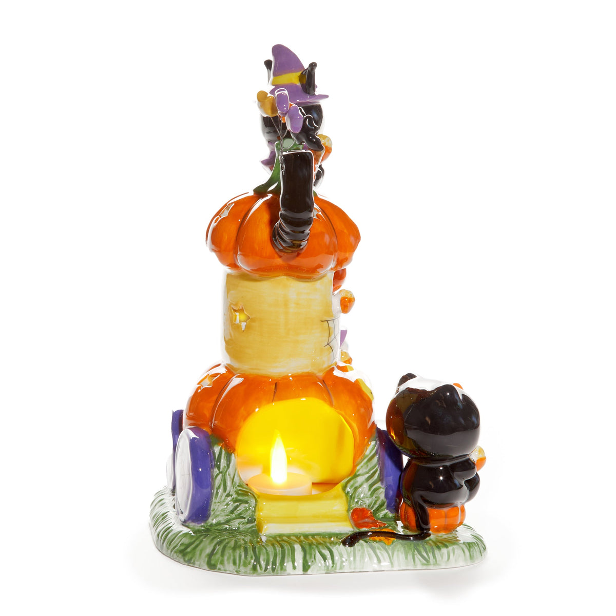 Hello Kitty and Friends Pumpkin Cafe Latte Ceramic Candle House