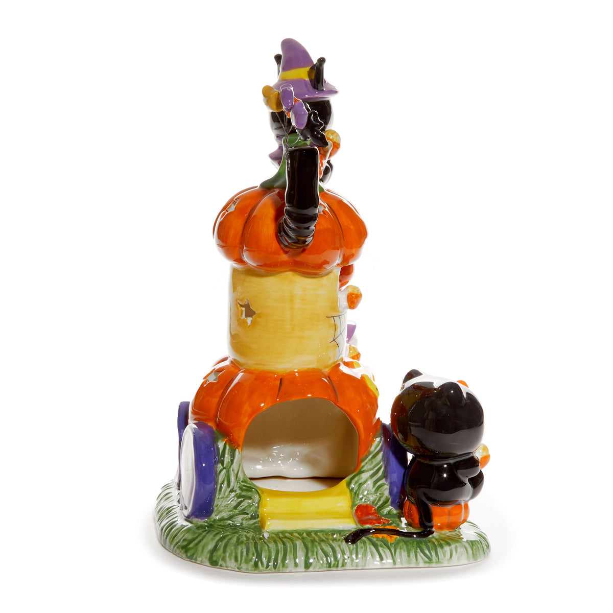 Hello Kitty and Friends Pumpkin Cafe Latte Ceramic Candle House