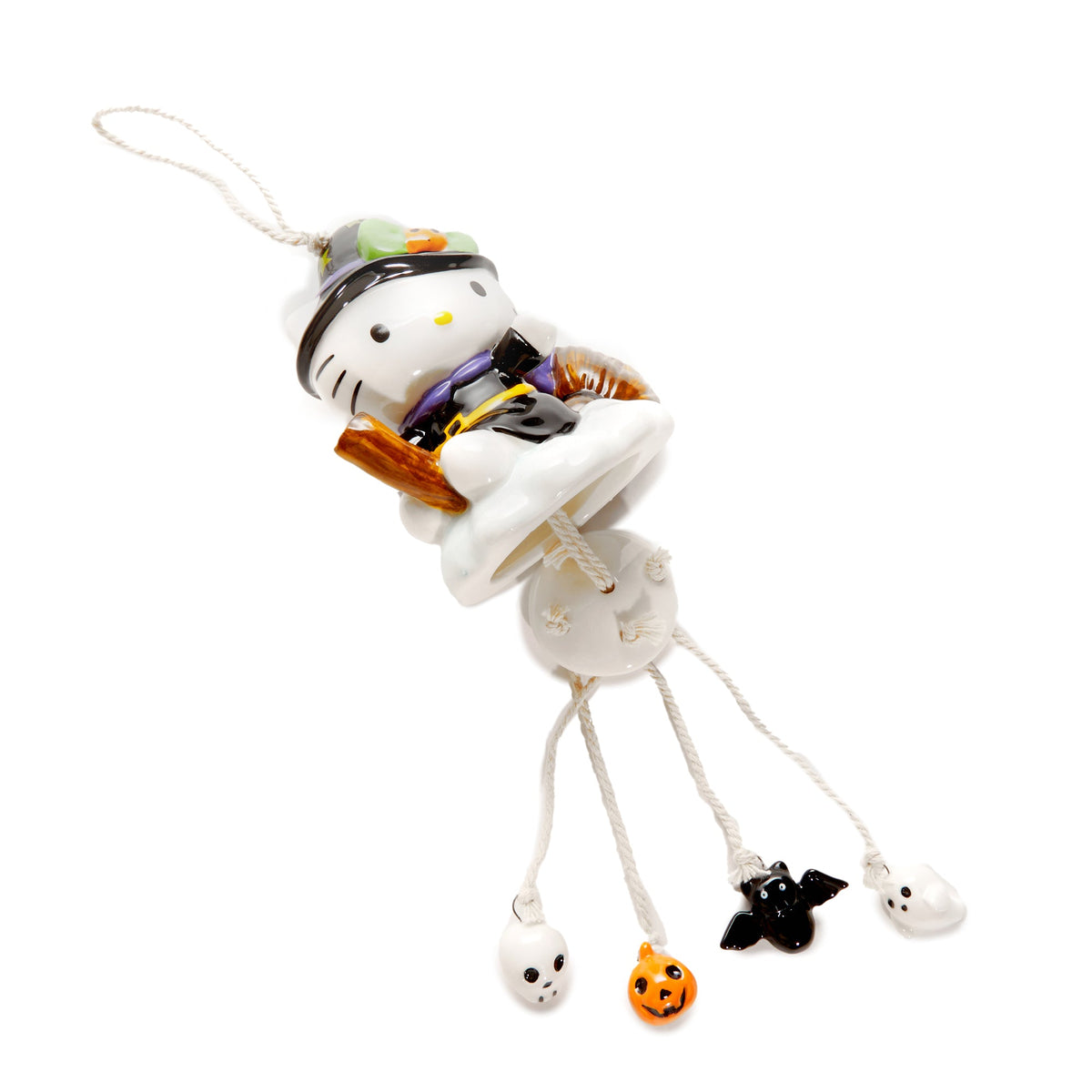 Hello Kitty Witchy Ceramic Garden Wind Chime