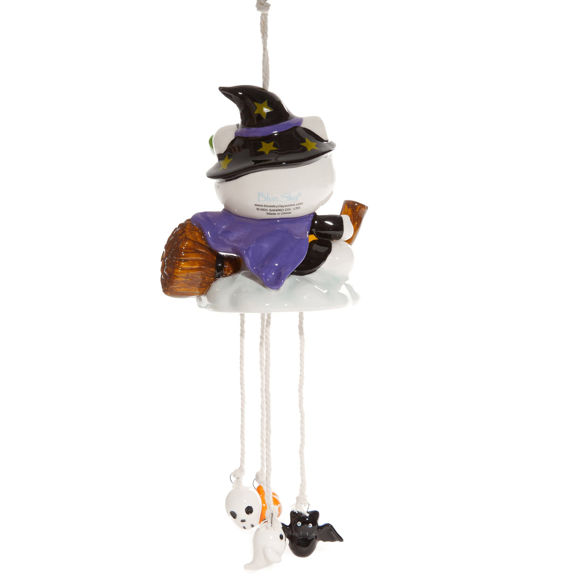 Hello Kitty Witchy Ceramic Garden Wind Chime