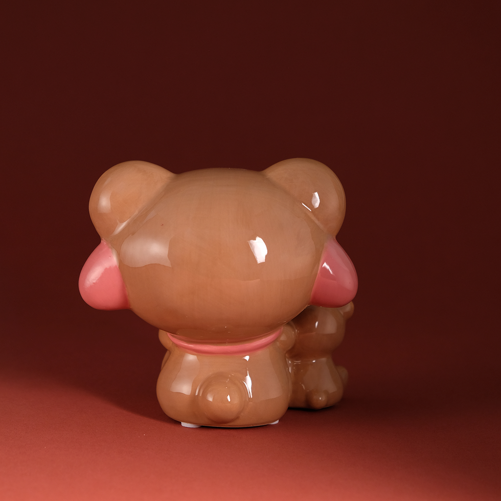 My Melody and Teddy Bear Love Ceramic Figurine