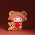 My Melody & Teddy Bear Love Ceramic Figurine