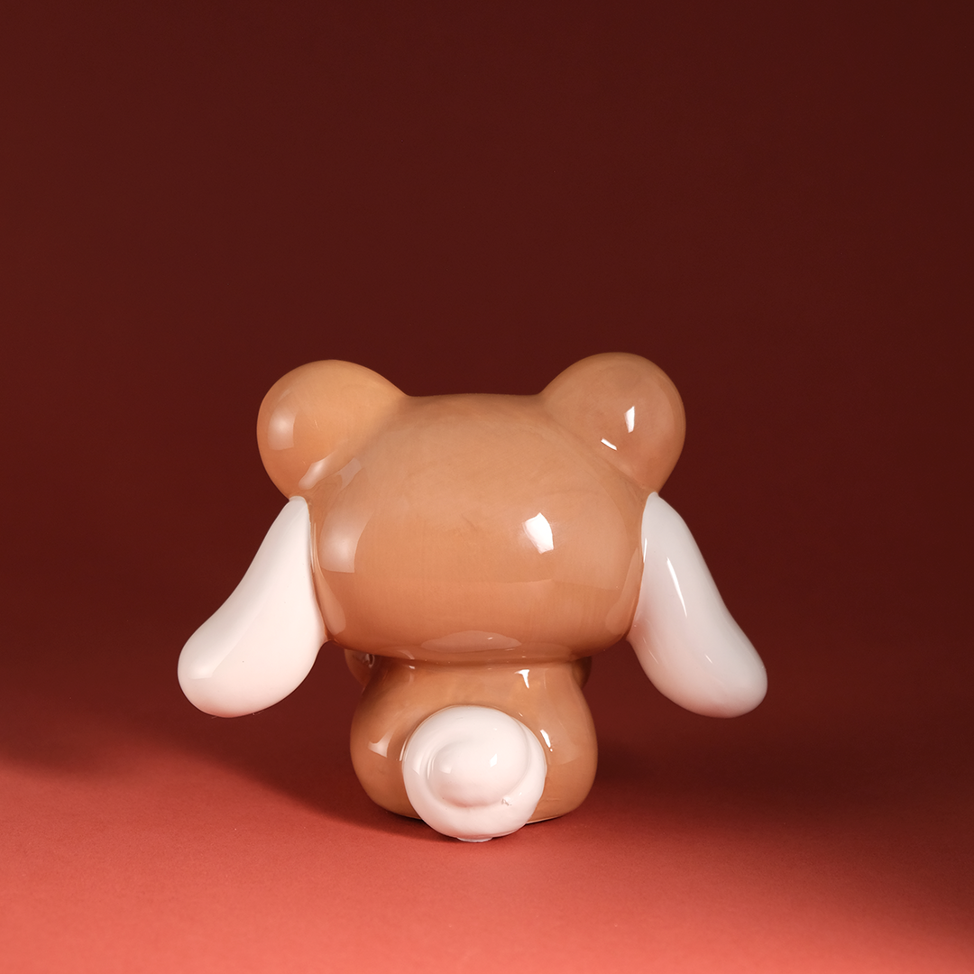 Cinnamoroll and Teddy Bear Love Ceramic Figurine