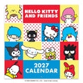 Hello Kitty and Friends 2027 Retro Wall Calendar