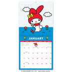 Hello Kitty and Friends 2027 Retro Hanging Wall Calendar
