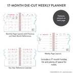 Hello Kitty and Friends 2027 Retro Die Cut Weekly Planner