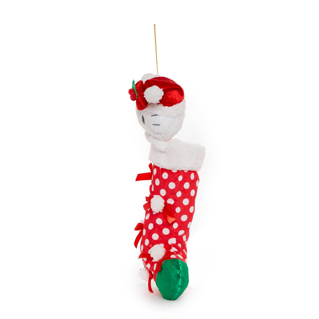 Hello Kitty Holiday Bows Stocking, Red