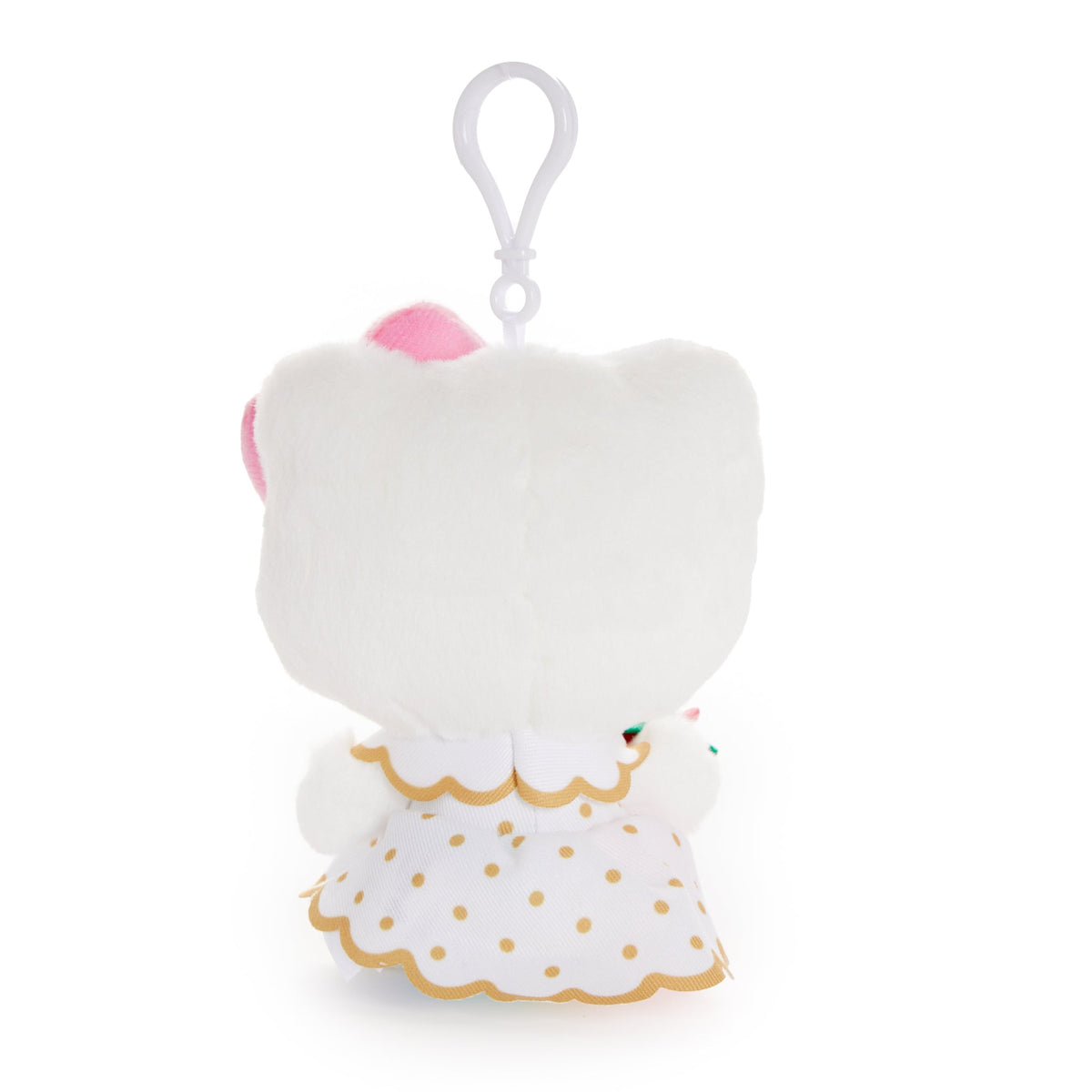 Hello Kitty Strawberry Rainbow Plush Mascot Clip