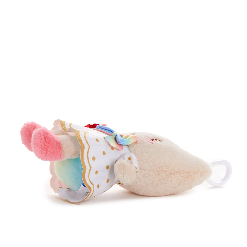 Marroncream Strawberry Rainbow Plush Mascot Clip
