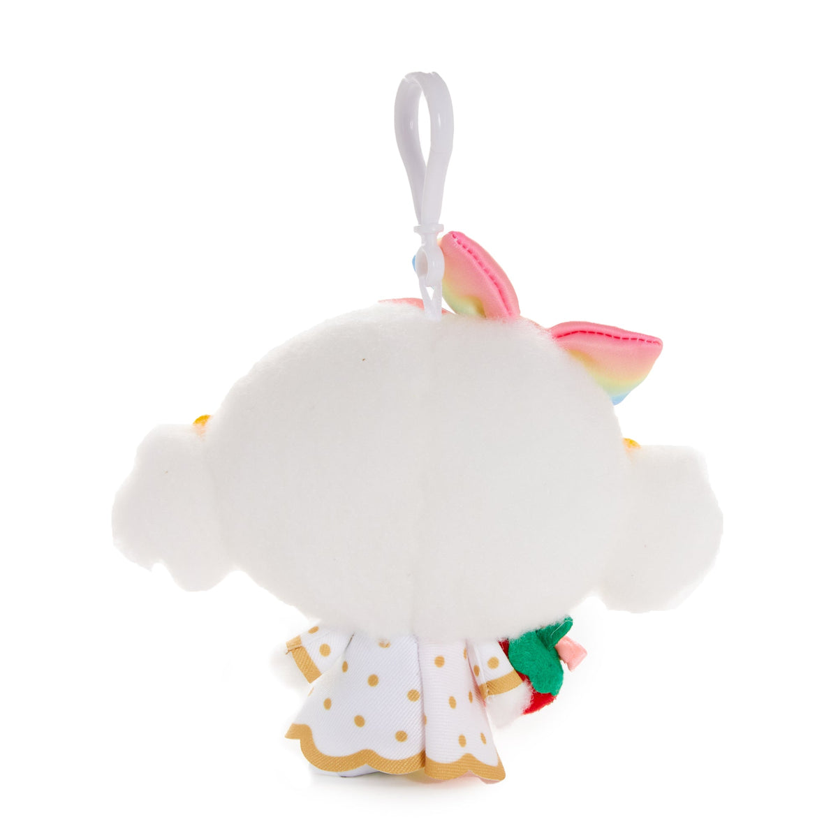 Cogimyun Strawberry Rainbow Plush Mascot Clip