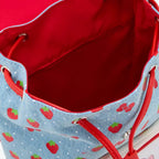My Melody x Strawberry Shortcake Denim Mini Backpack