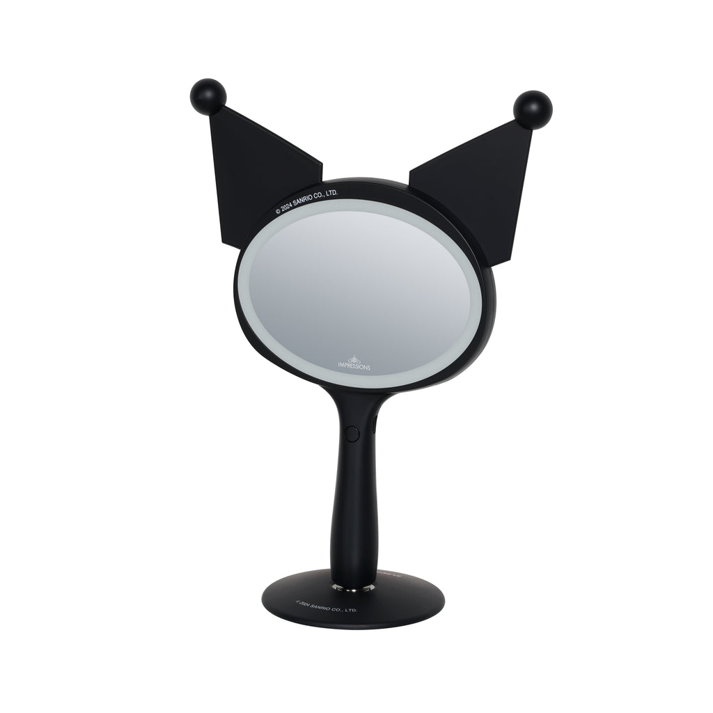Kuromi X Impressions Vanity Led Handheld Makeup Mirror
