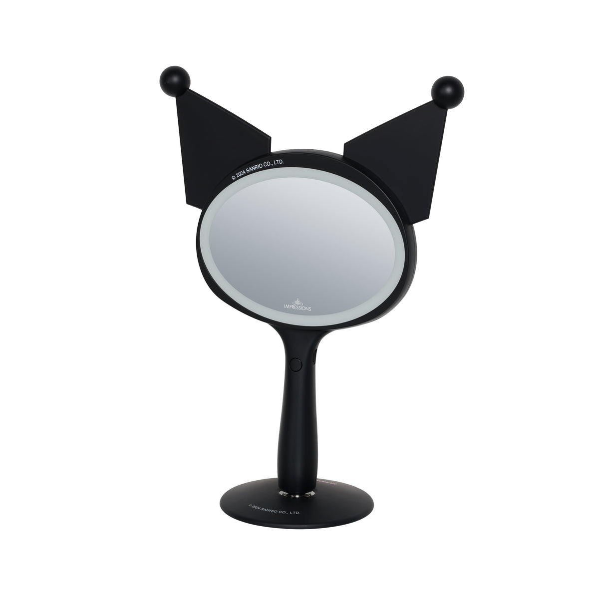 Kuromi X Impressions Vanity Led Handheld Makeup Mirror