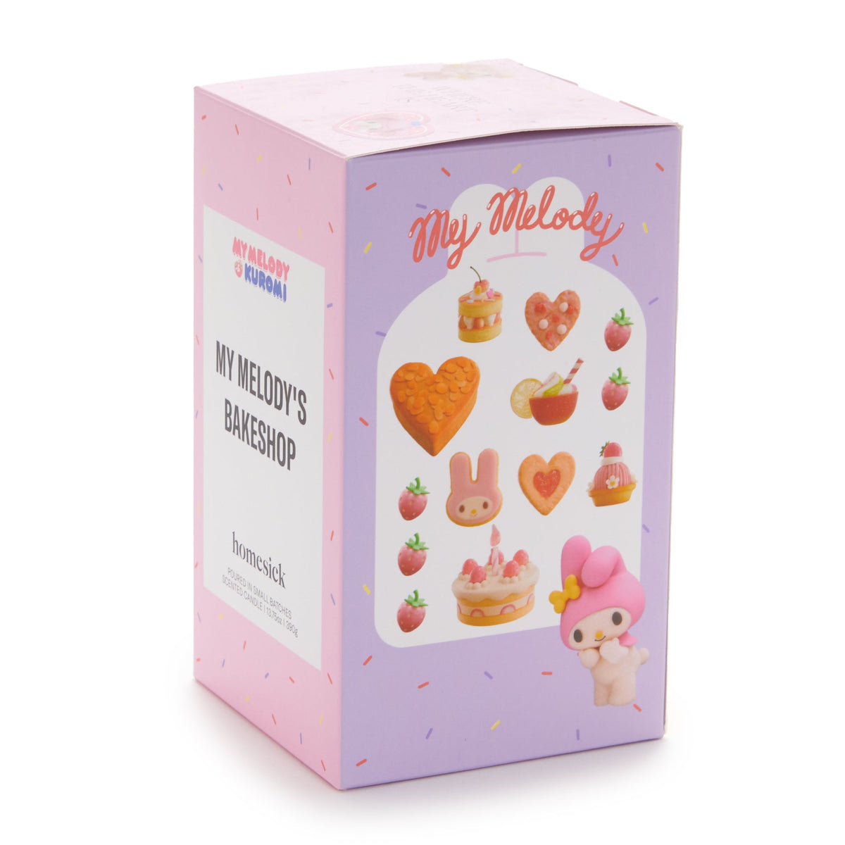 My Melody and Kuromi x Homesick Candle, My Melody's Bakeshop