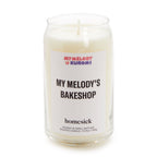 My Melody and Kuromi x Homesick Candle, My Melody's Bakeshop