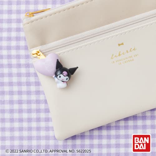 Kuromi Mini Figural Zipperbites, Bag Charm