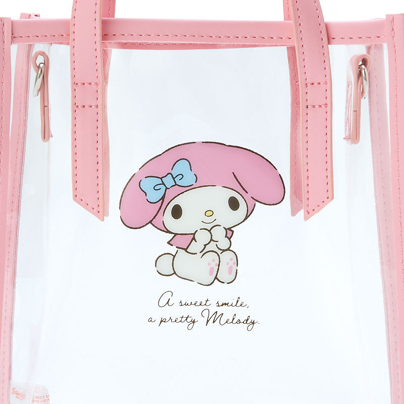 My Melody Clear Convertible Mini Tote Bag