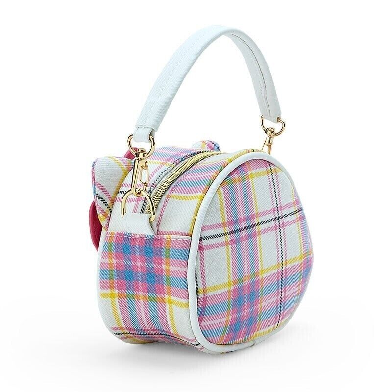 Hello Kitty Premium Dress Tartan 2 Way Crossbody Bag
