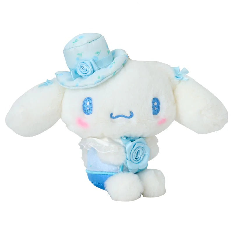Cinnamoroll Dolly Rose Plush Mascot Keychain