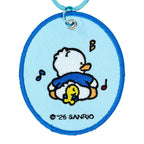 Pekkle Embroidered Badge Mascot Keychain, Sanrio Character Award Series