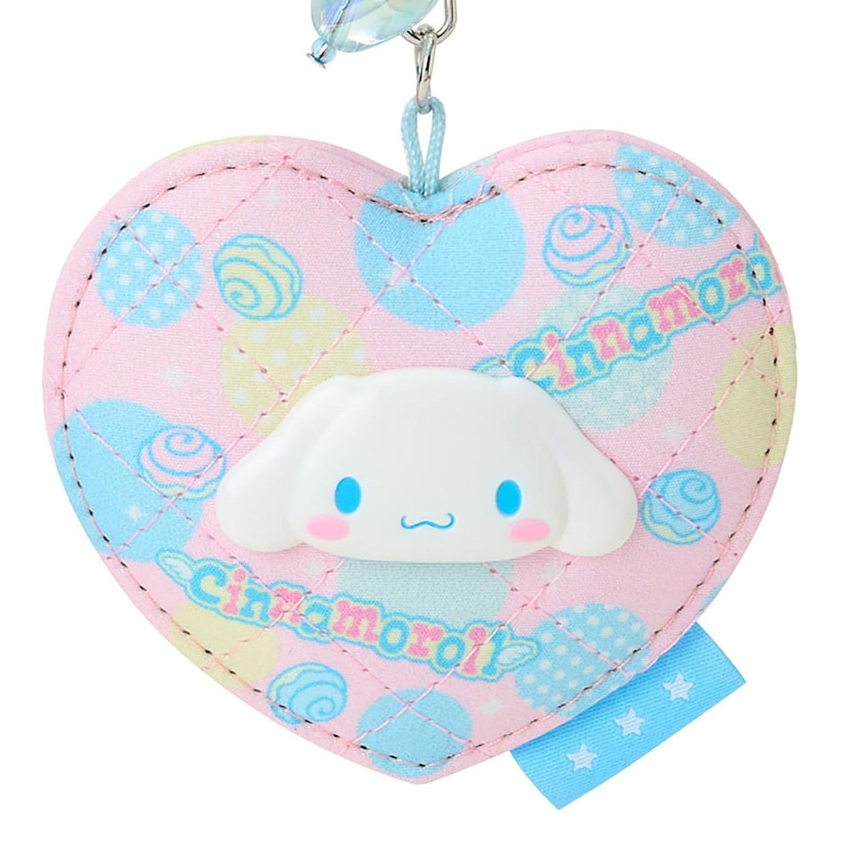 Cinnamoroll Retro Quilt Mirror Bag Charm