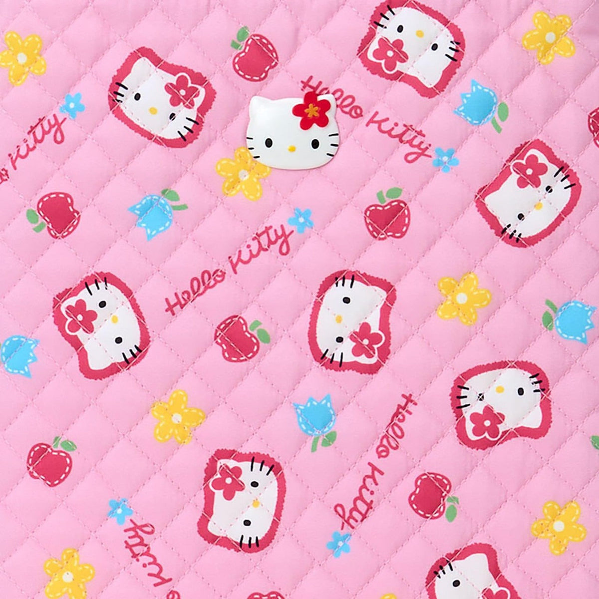 Hello Kitty Retro Quilt Quilted Tote Bag