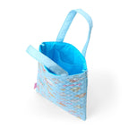 Cinnamoroll Retro Quilt Quilted Tote Bag