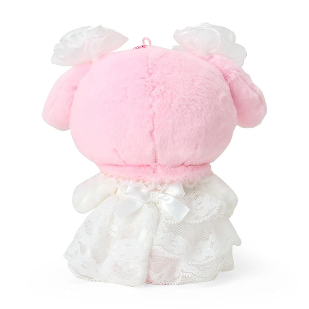 My Melody Lady My Melody White Plush Mascot Keychain