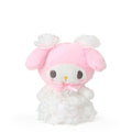 My Melody White Plush Mascot Keychain (Lady My Melody Series)