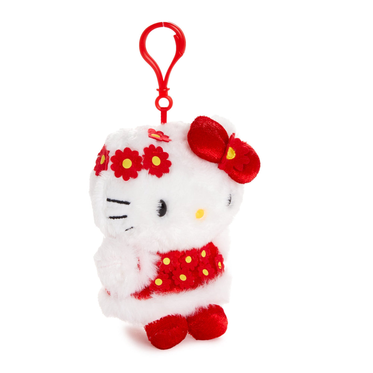 Hello Kitty Floral Lunar New Year Plush Mascot Clip