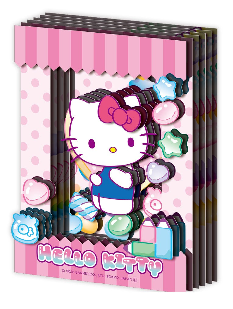 Hello Kitty Ensky Paper Shadow Art Mini Craft Kit, SA-M01
