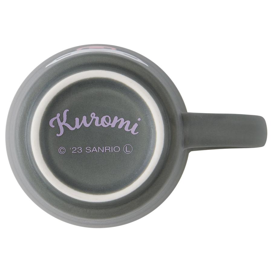 Kuromi Face Ceramic Retro Diner Mug, 8.8 Oz