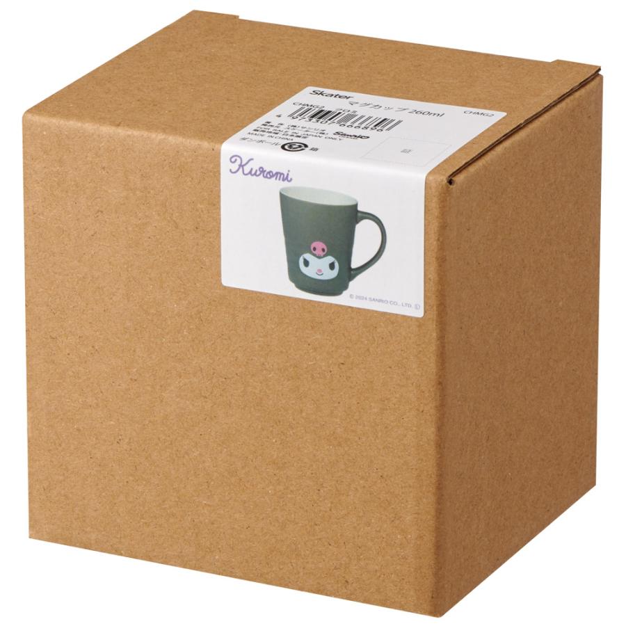 Kuromi Face Ceramic Retro Diner Mug, 8.8 Oz