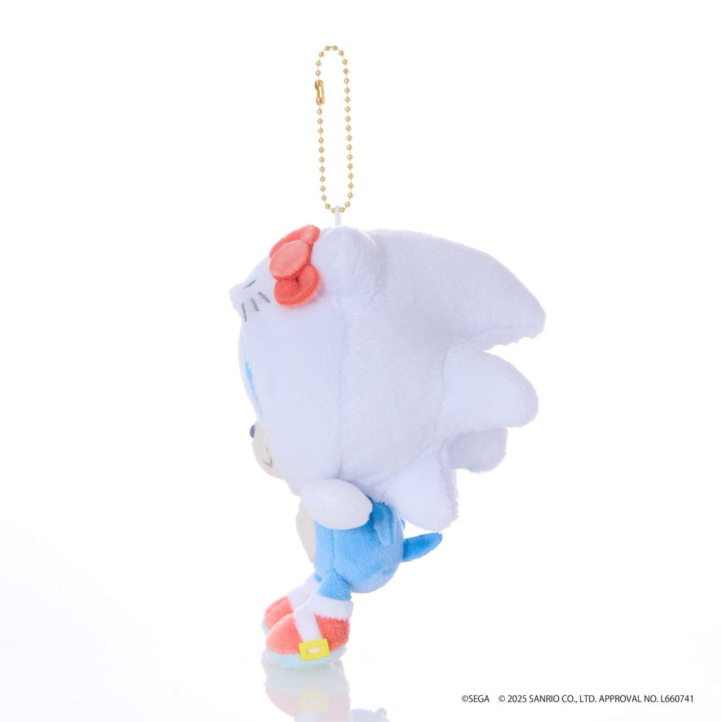 Sonic and Hello Kitty and Friends Plush Mascot Keychain
