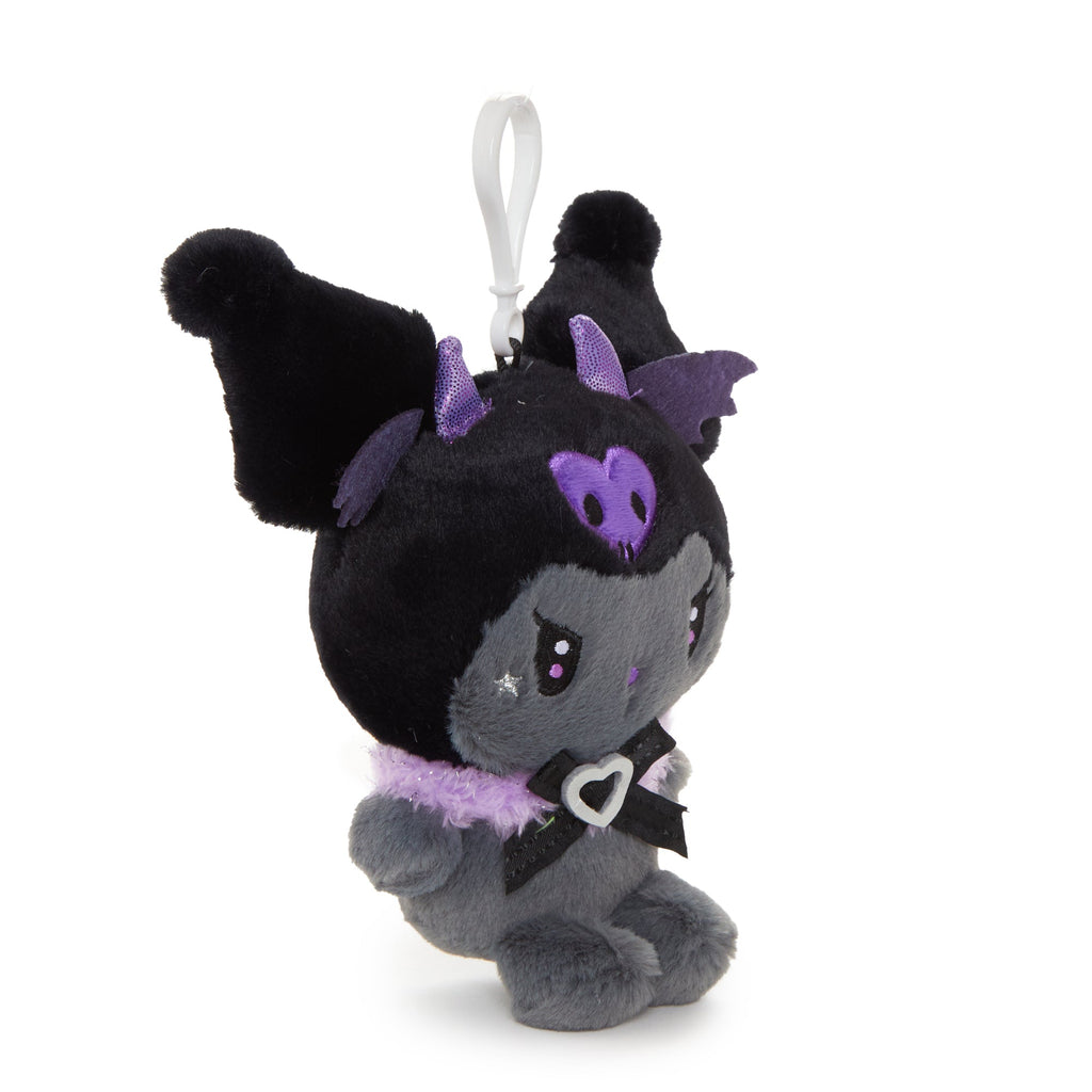 Kuromi Plush Mascot Clip, Lil Devil