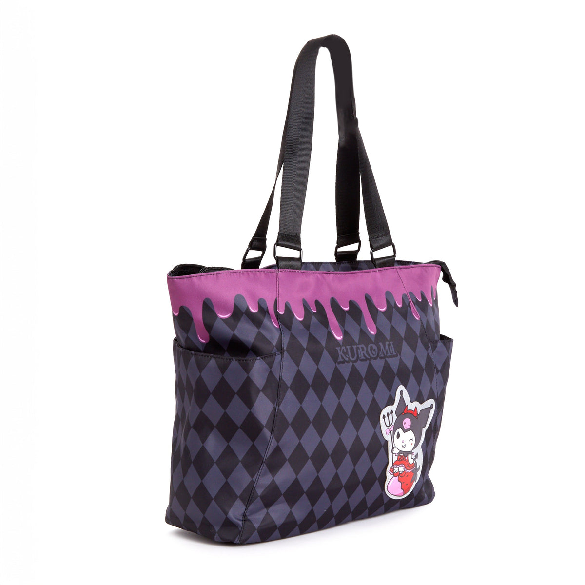 Kuromi Carry All Tote Bag, Strawberry Treat Series