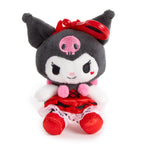 Kuromi Plush Mascot Clip, Strawberry Treat Series