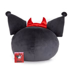 Kuromi Face Plush Pillow, Strawberry Treat Series