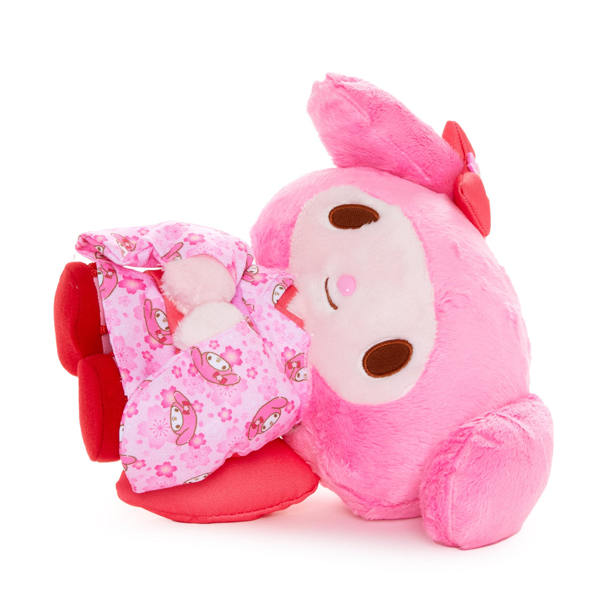 My Melody 10 Inch Pink Standing Plush, Spring Kimono Series
