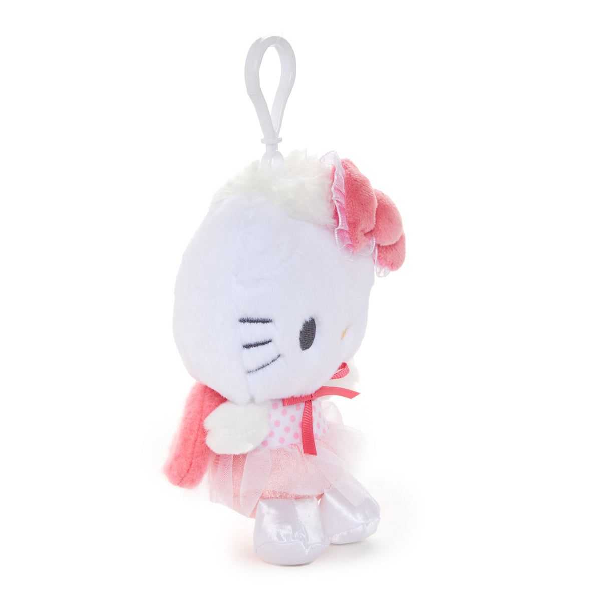 Hello Kitty Plush Mascot Clip, Ballerina Angel Series