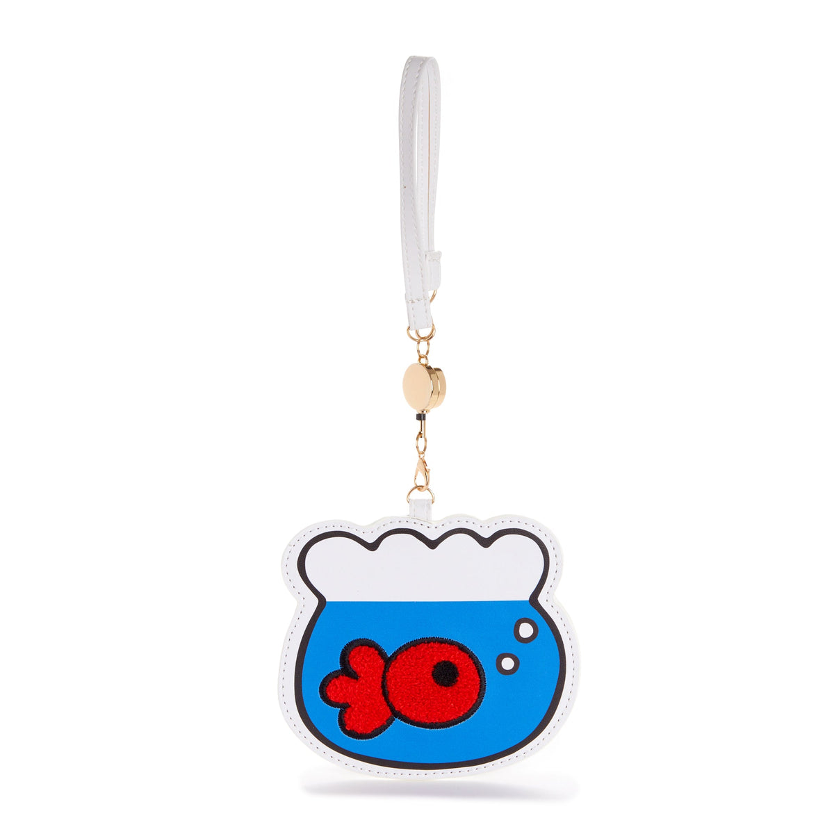Hello Kitty Goldfish Card Case, Red Classic Series