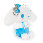 Cinnamoroll Plush Mascot Keychain, Blue Overalls