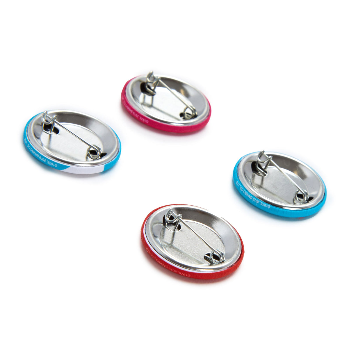 Hello Kitty Friends Around The World Tour Pin Button Set