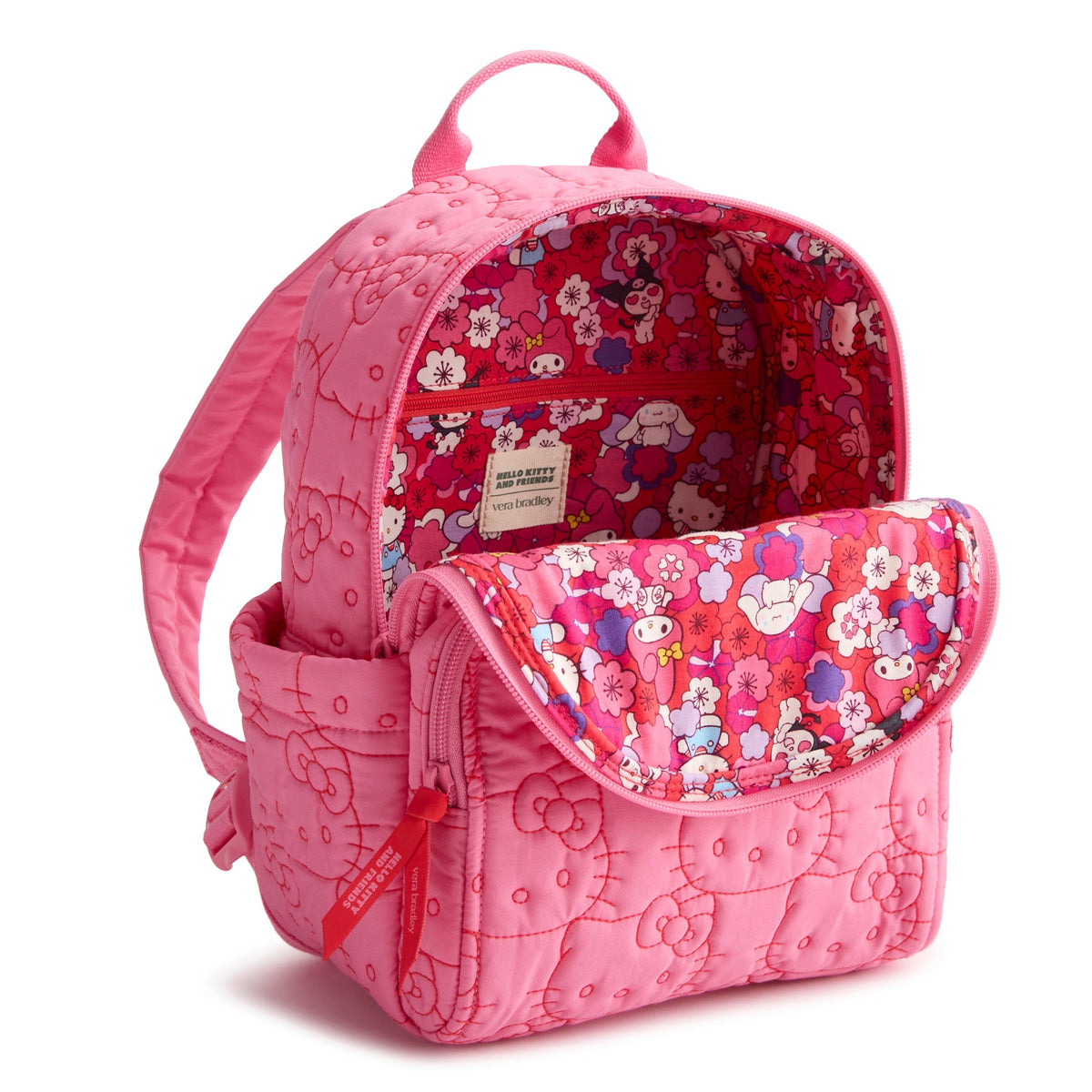 Hello Kitty Vera Bradley Small Banbury Backpack, Pink