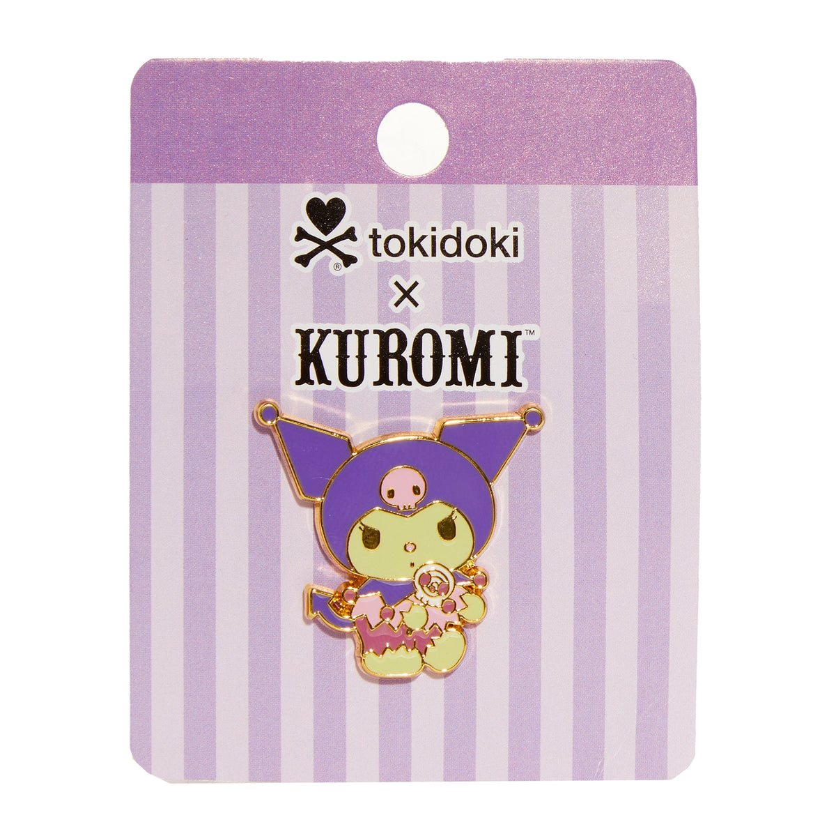 Kuromi x tokidoki Enamel Pin (Spooky Series)