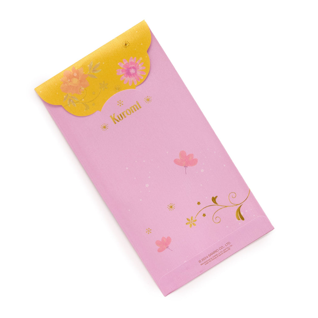 Kuromi 6 Piece Laser Cut Enclosure Envelopes, Lunar New Year
