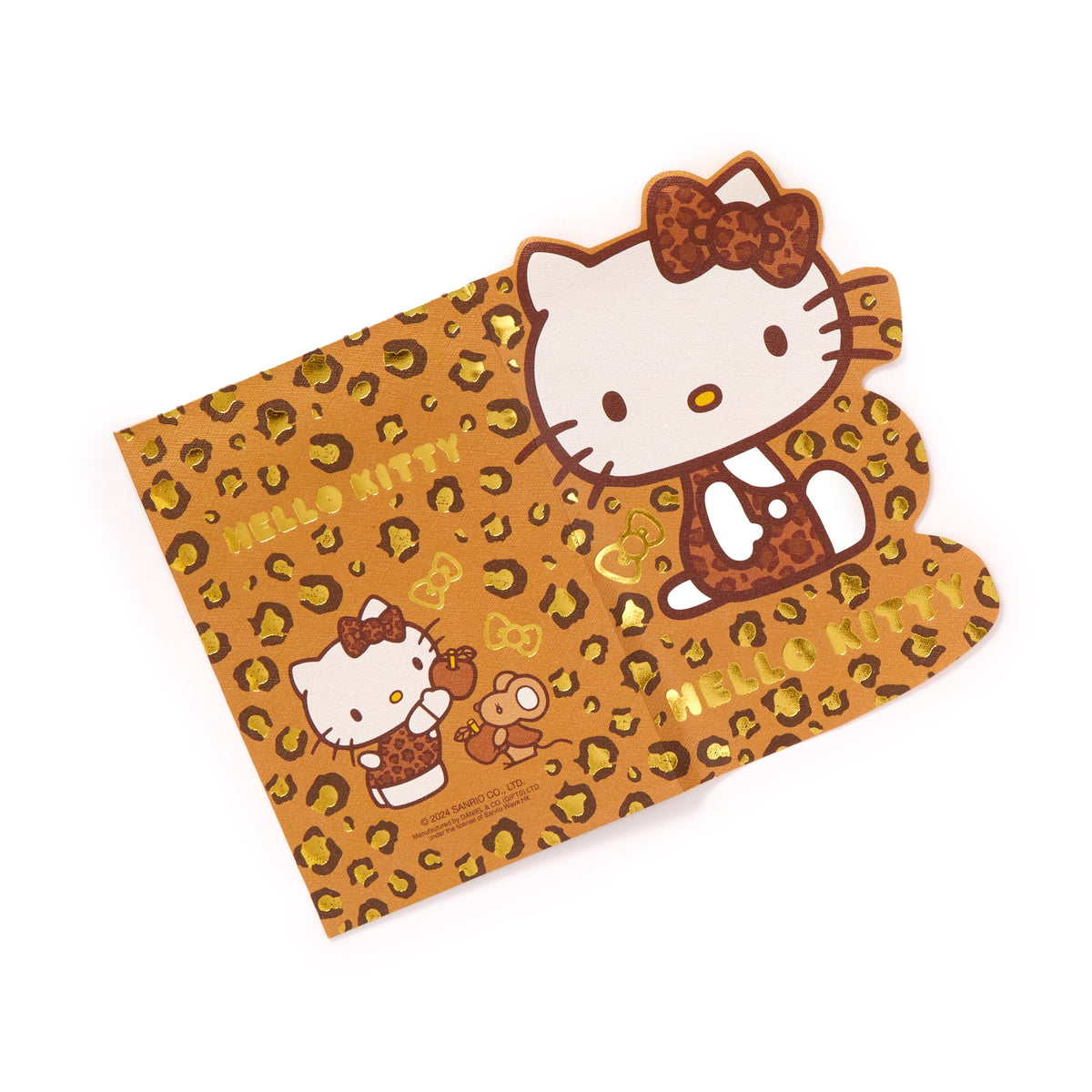 Hello Kitty 8 Piece Animal Print Enclosure Envelopes, Lunar New Year