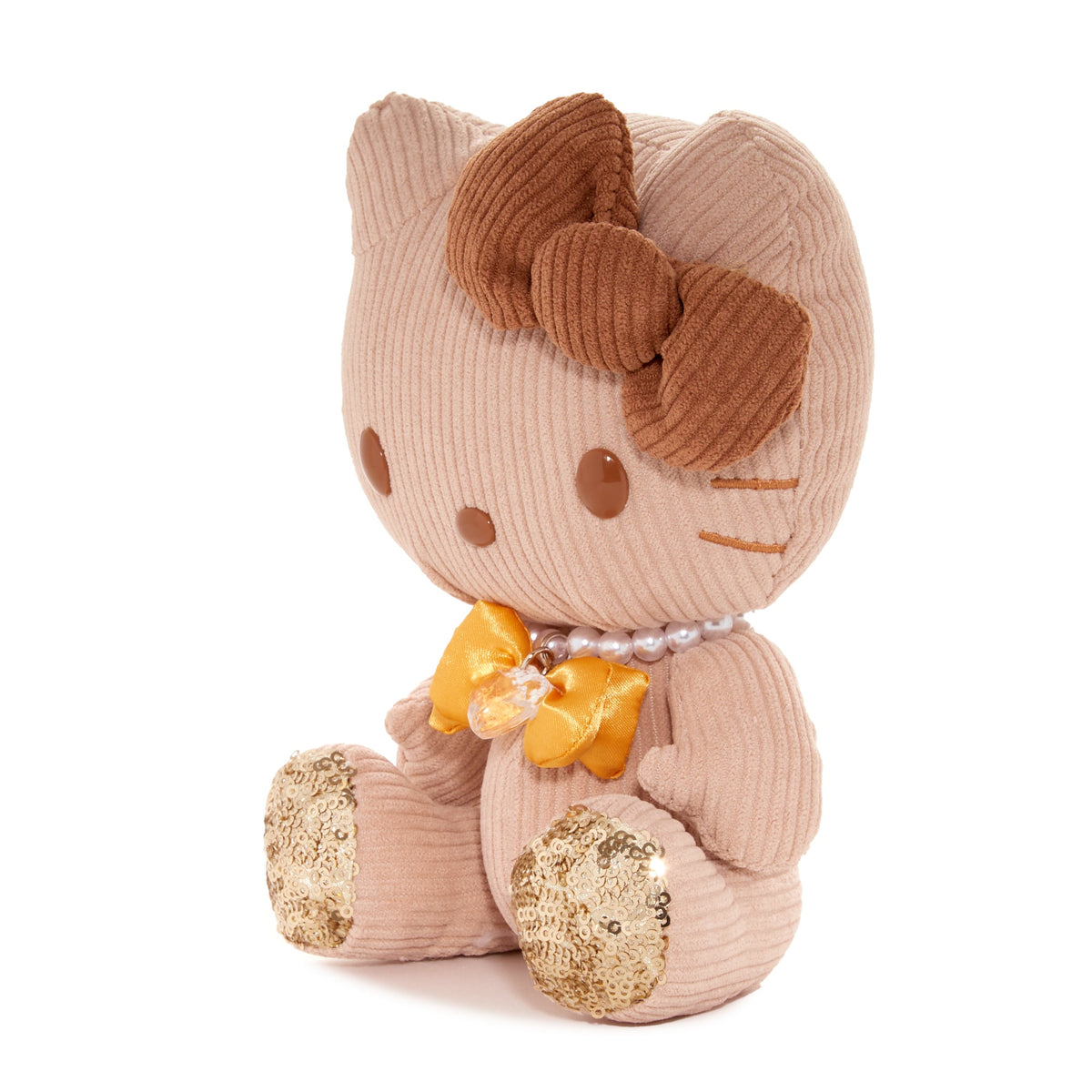 Hello Kitty 7 Inch Jewel Plush, Brown